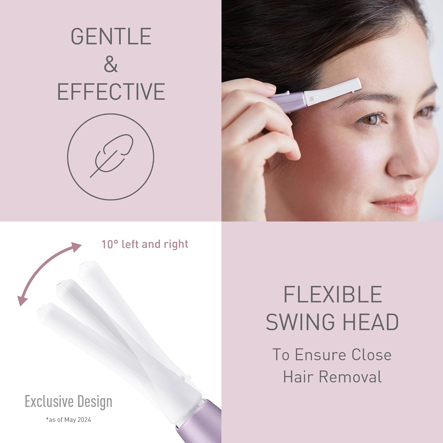 Thumbnail 2 de Panasonic ES-WF71-V503 Eyebrow & Facial Hair Trimmer for Women