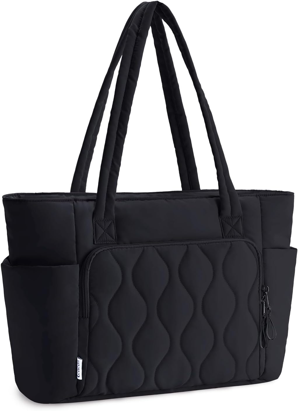 Detalle de Ceneda Quilted Puffer Tote Bag 15.6-inch