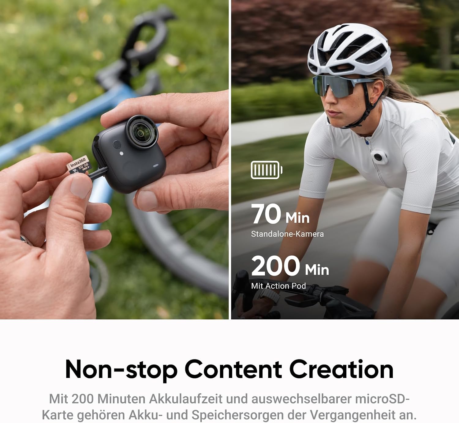Thumbnail 6 de Insta360 GO Ultra Creator-Bundle 53 g