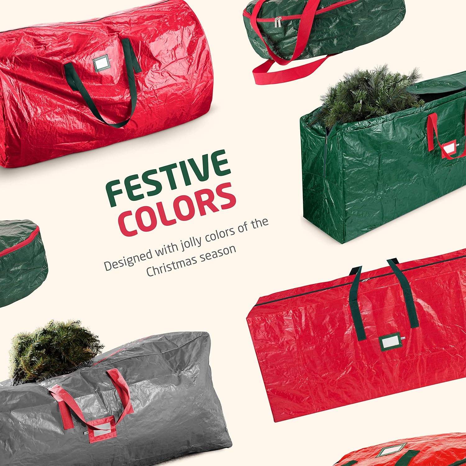 Thumbnail 6 de Zober Large Christmas Tree Storage Bag 9 Ft 🎄