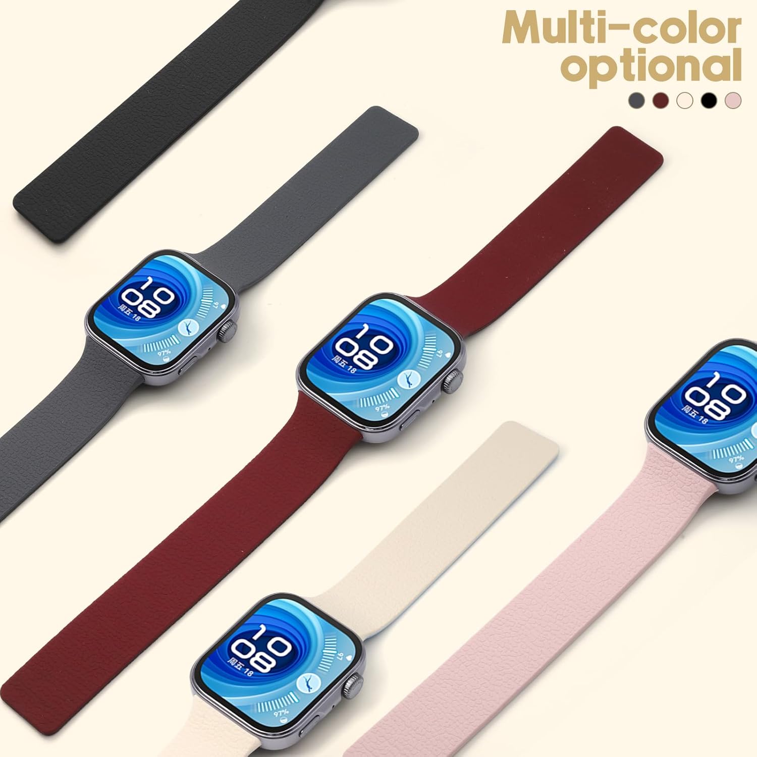 Detalle 2 de MIJOBS Magnetic Strap for Huawei Watch Fit 4