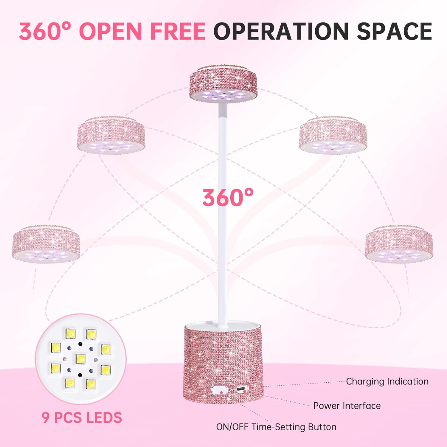 Thumbnail 6 de Christine Shelly UV LED Nail Lamp 27W