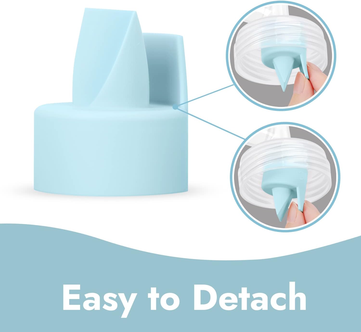 Detalle 1 de Papablic Breast Pump Valves, Silicone