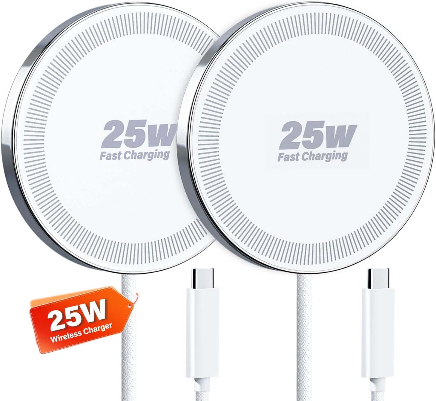 Detalle de Magnetic Wireless Charger 25W Qi2 Pad
