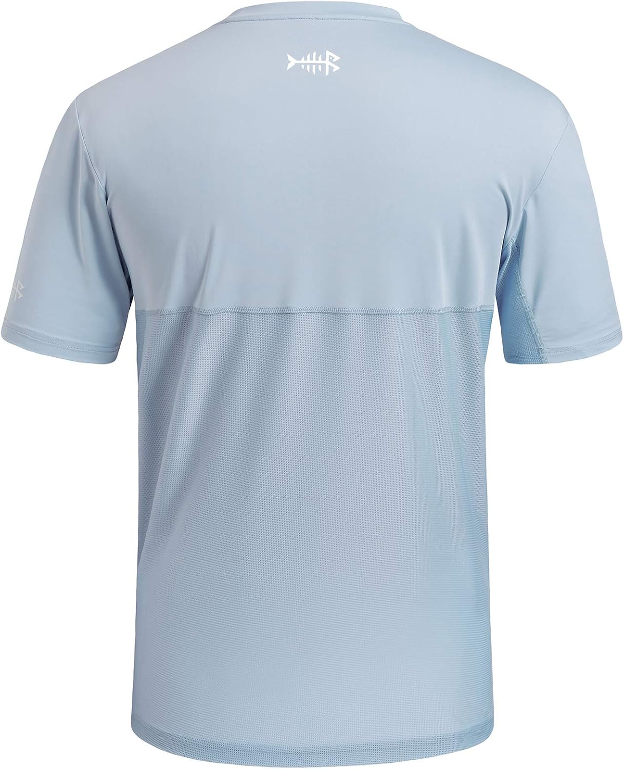 Detalle 2 de Bassdash – Maglietta da Uomo con Protezione Solare UPF 50+ e Silhouette ampia per pesca e outdoor