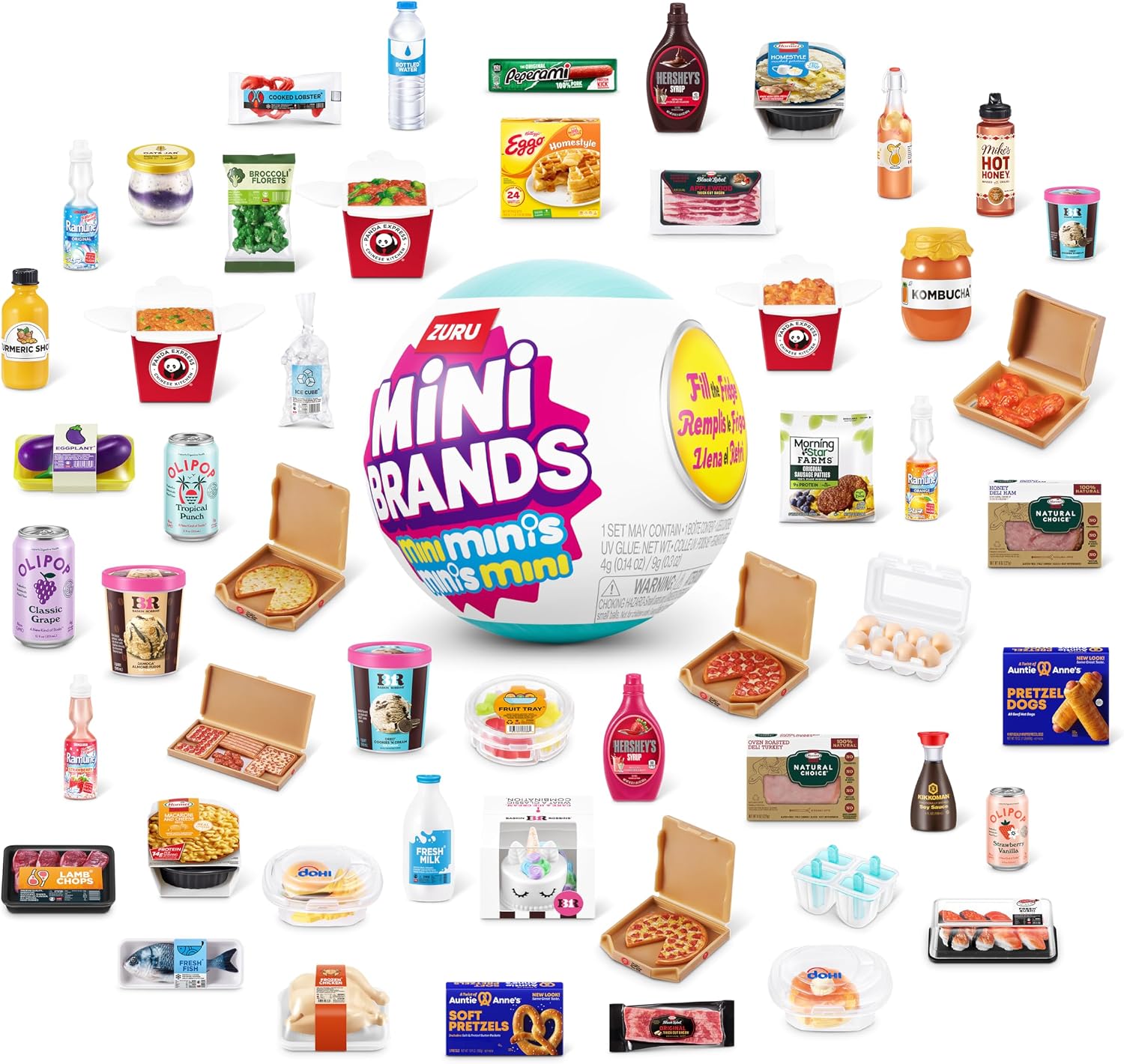 Thumbnail 6 de Mini Brands Juego Llena la Nevera S1 + 2 cápsulas INT: miniaturas, imanes y sorpresas para coleccionistas