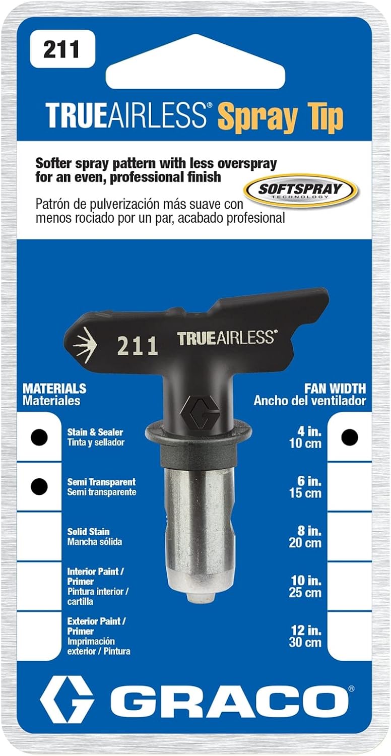 Thumbnail 2 de Graco TRA211 TrueAirless 211 – dysza natryskowa 10 cm, otwór 0,011 cala