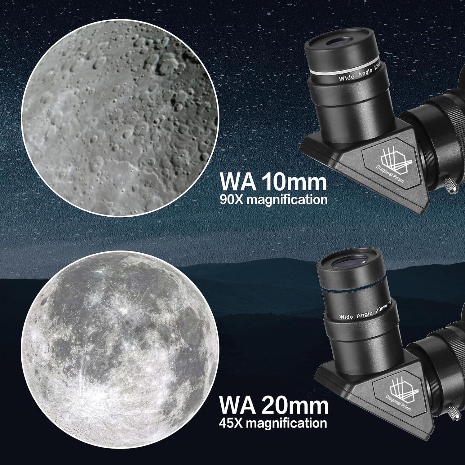 Detalle 2 de SOLOMARK 80900 Teleskop 80 mm 🔭