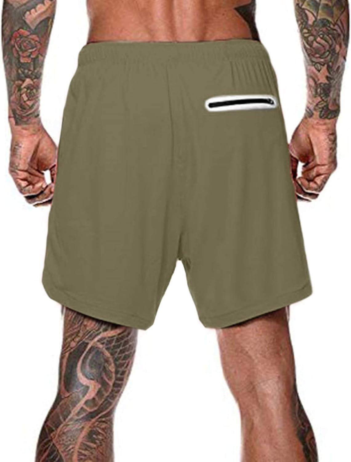 Thumbnail 2 de Aisprts Pantaloncini Palestra Uomo Pantaloncini Running Estivi