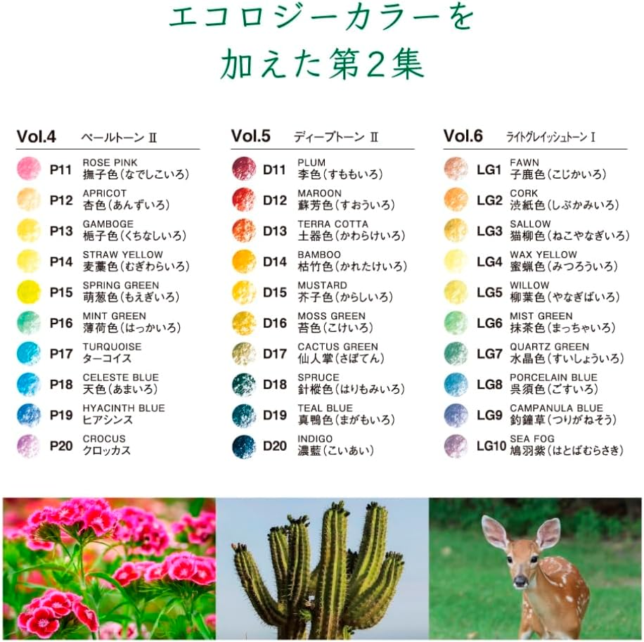 Thumbnail 6 de トンボ鉛筆 色辞典 CI-R100CBAZ 色鉛筆 全100色・ブック型パッケージ