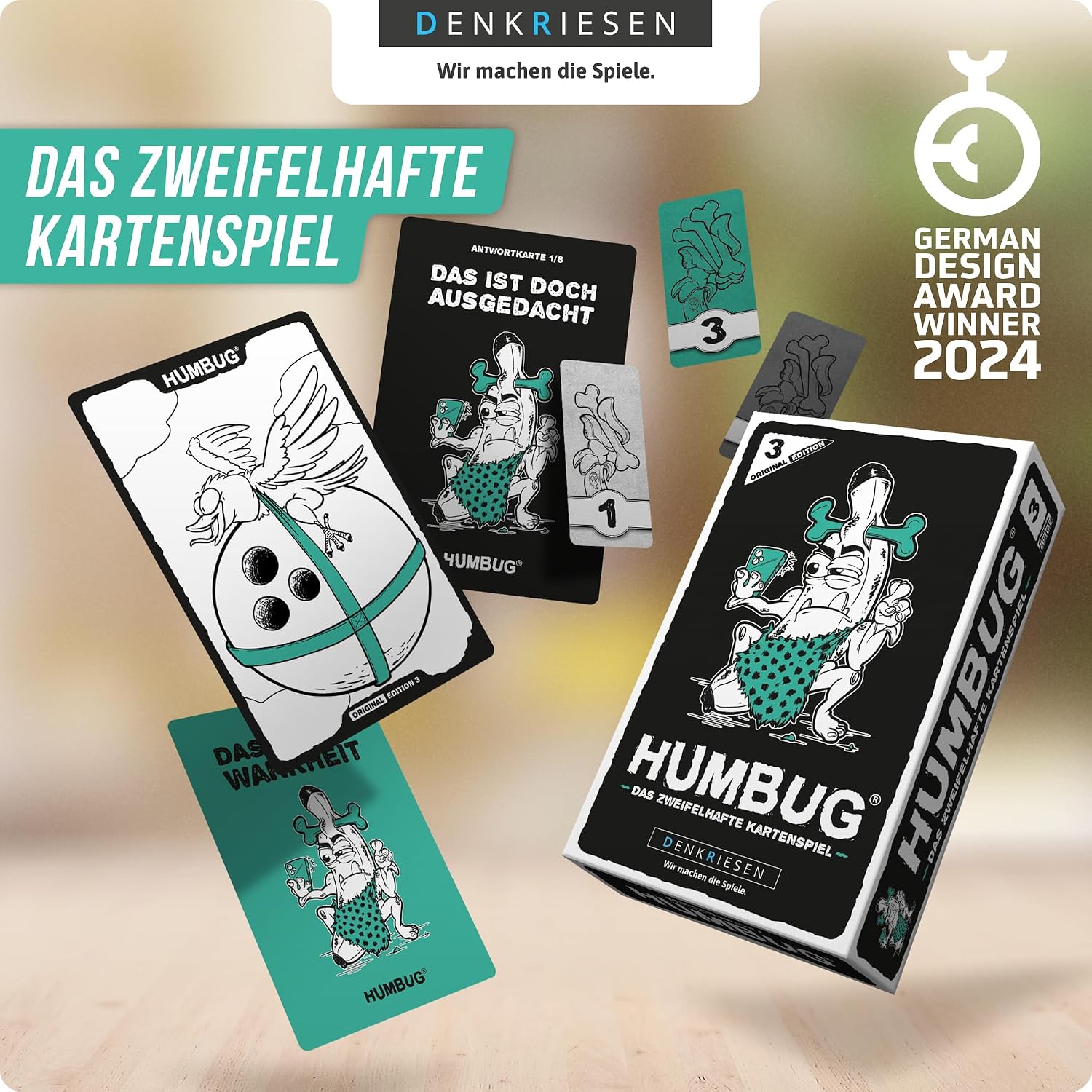Detalle 2 de DENKRIESEN Humbug Rate-Partyspiel Nr. 3