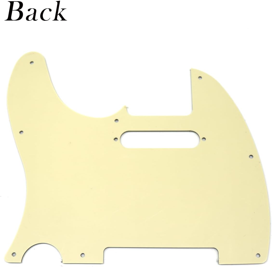 Detalle de Telecaster Pickguard, Cream
