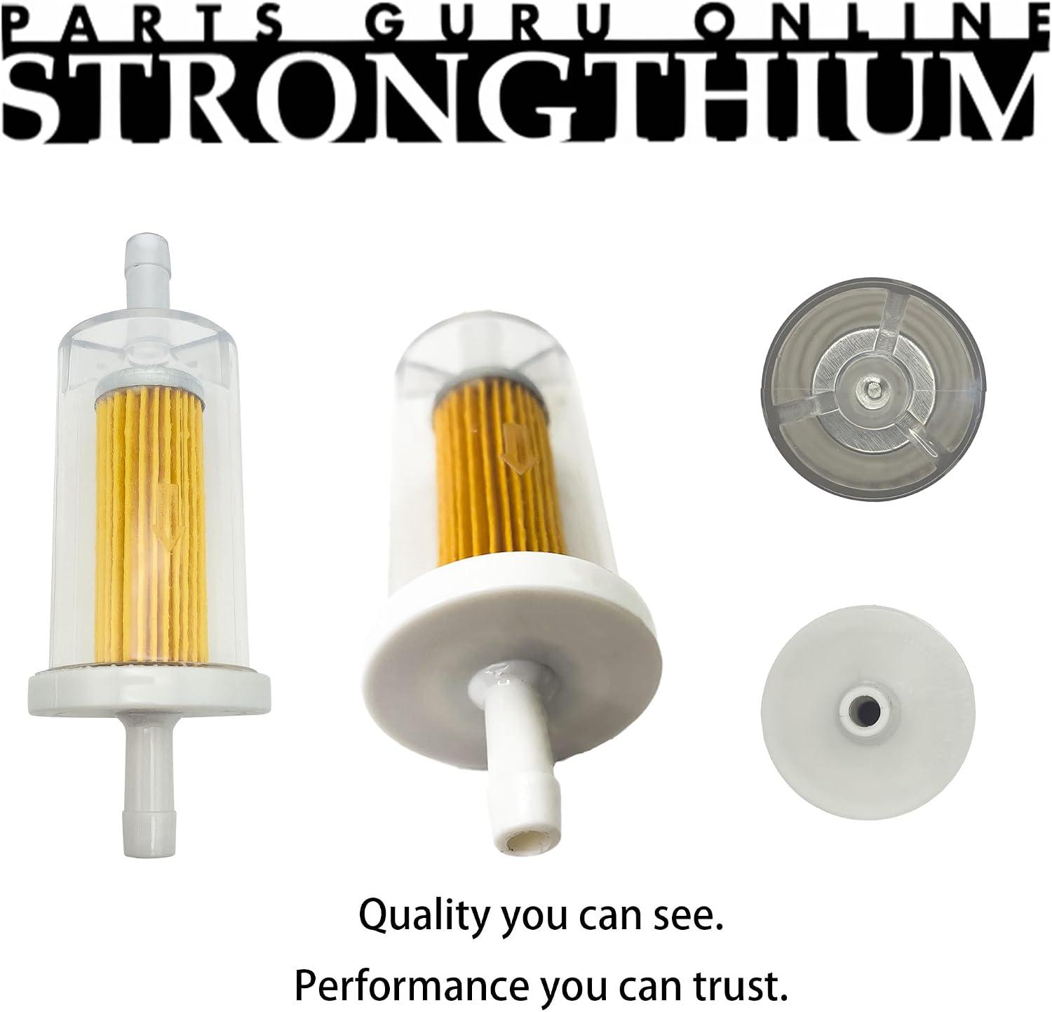 Detalle de Strongthium 6mm Fuel Line Hose Kit for Briggs & Stratton Small Engines (1M Hose) + Filter, Valve & Clamps