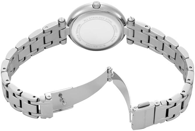 Thumbnail 5 de Michael Kors Montre Laney pour Femme en acier inoxydable — mouvement à quartz 3 aiguilles, cadran gris