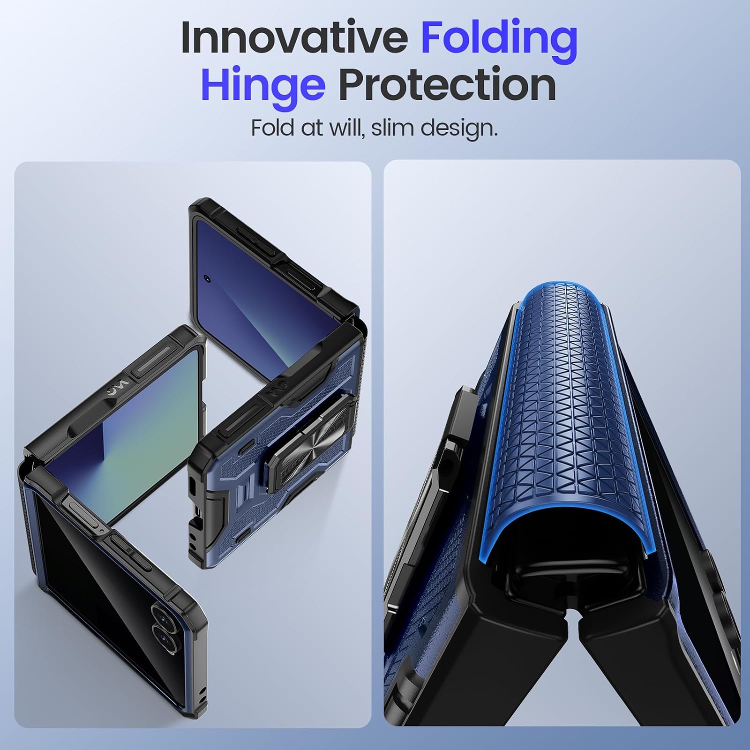 Detalle 2 de VEGO Galaxy Z Flip 7 Case Privacy Screen