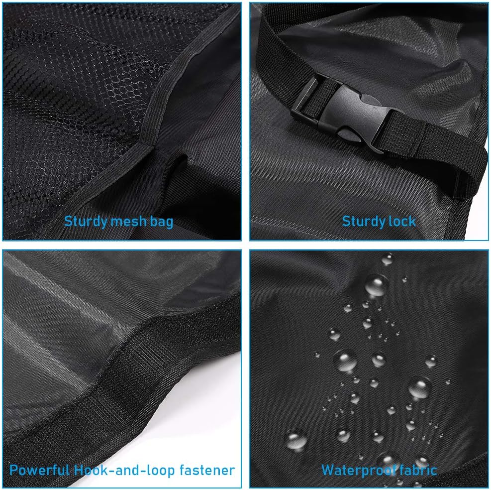 Thumbnail 6 de URAQT Car Boot Organiser Waterproof kick mats, Multi-pocket