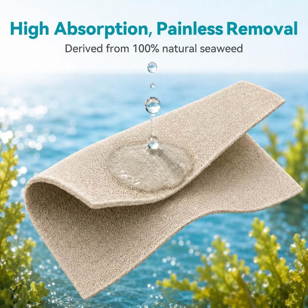 Thumbnail 6 de Dimora Upgrade Silver Calcium Alginate Wound Dressing (4'' x 4'') – Antibacterial Non-Stick Gauze, Sterile Absorbent Pads, 5 Packs