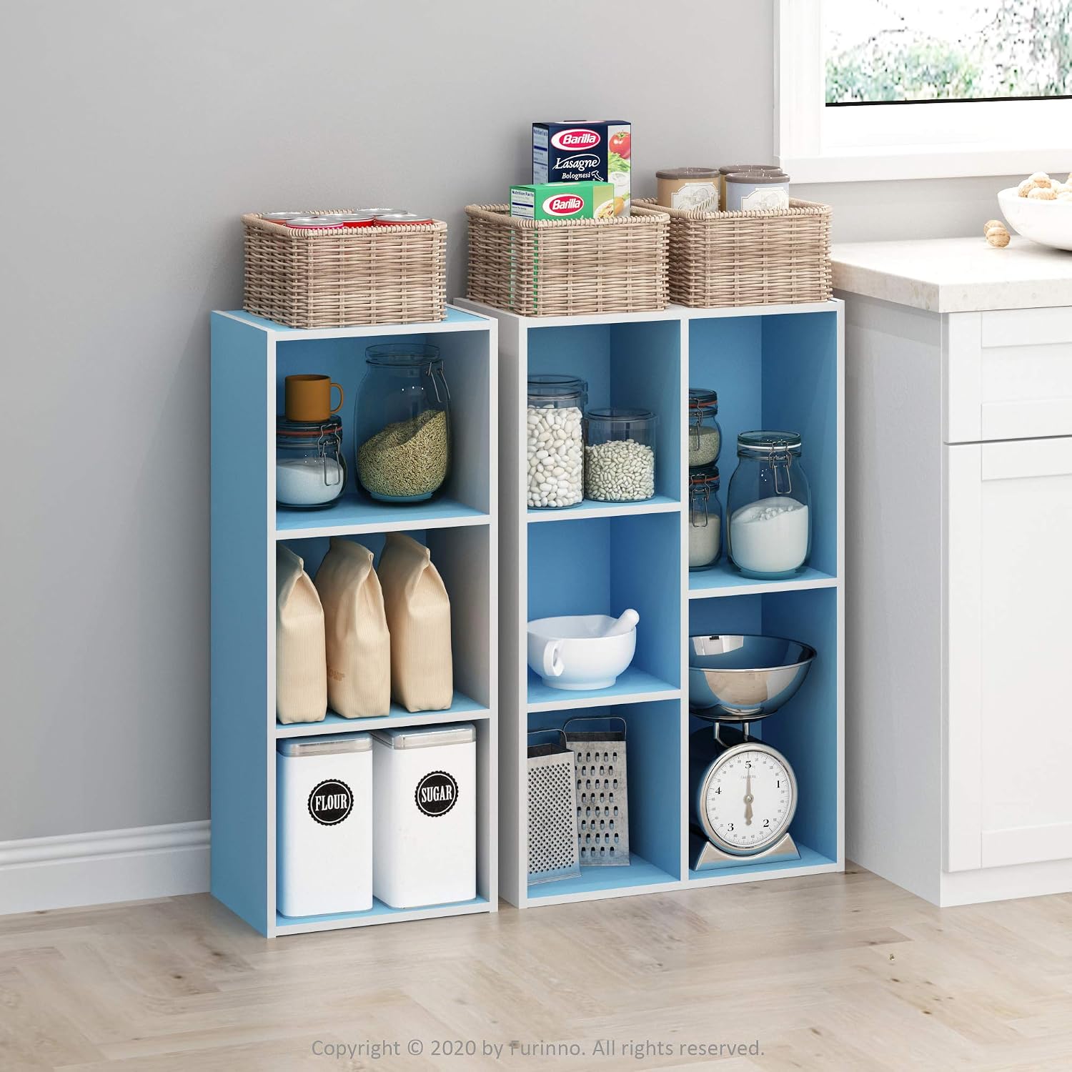 Detalle 2 de Furinno Luder Estantería 5 cubos 5 espacios