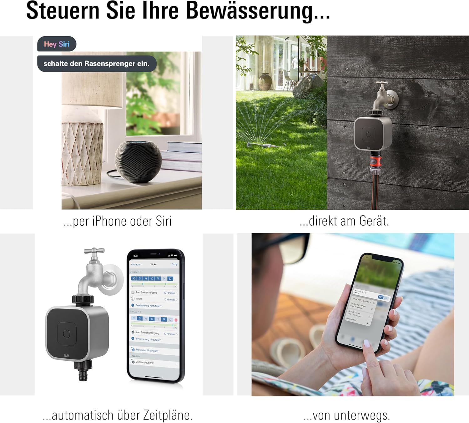 Thumbnail 2 de Eve Aqua Apple Home Bewässerung