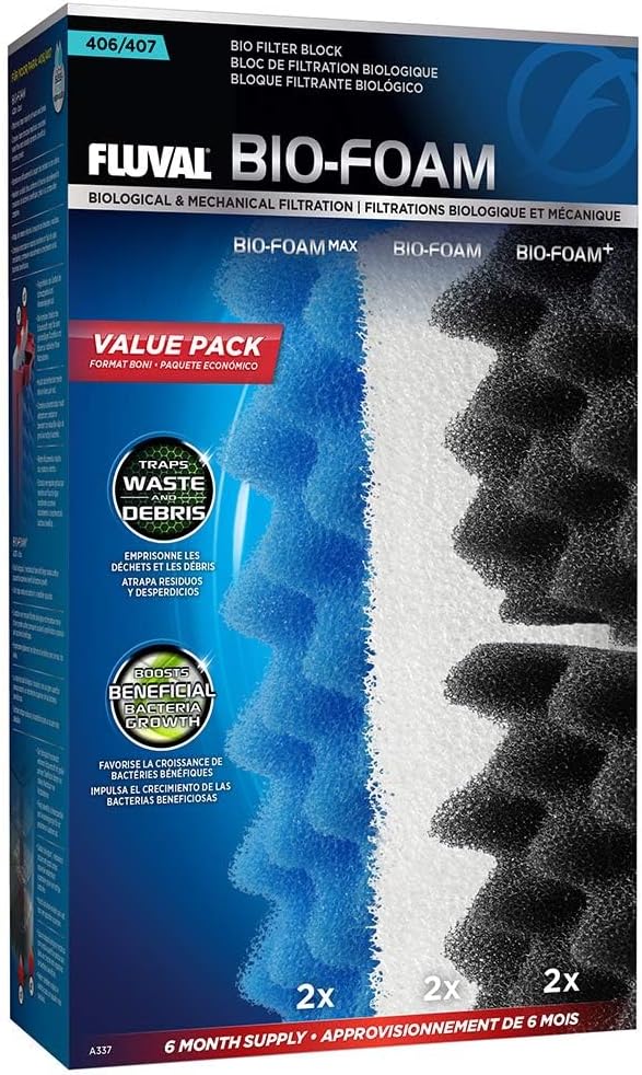 Fluval 407 Bio Foam Value Pack