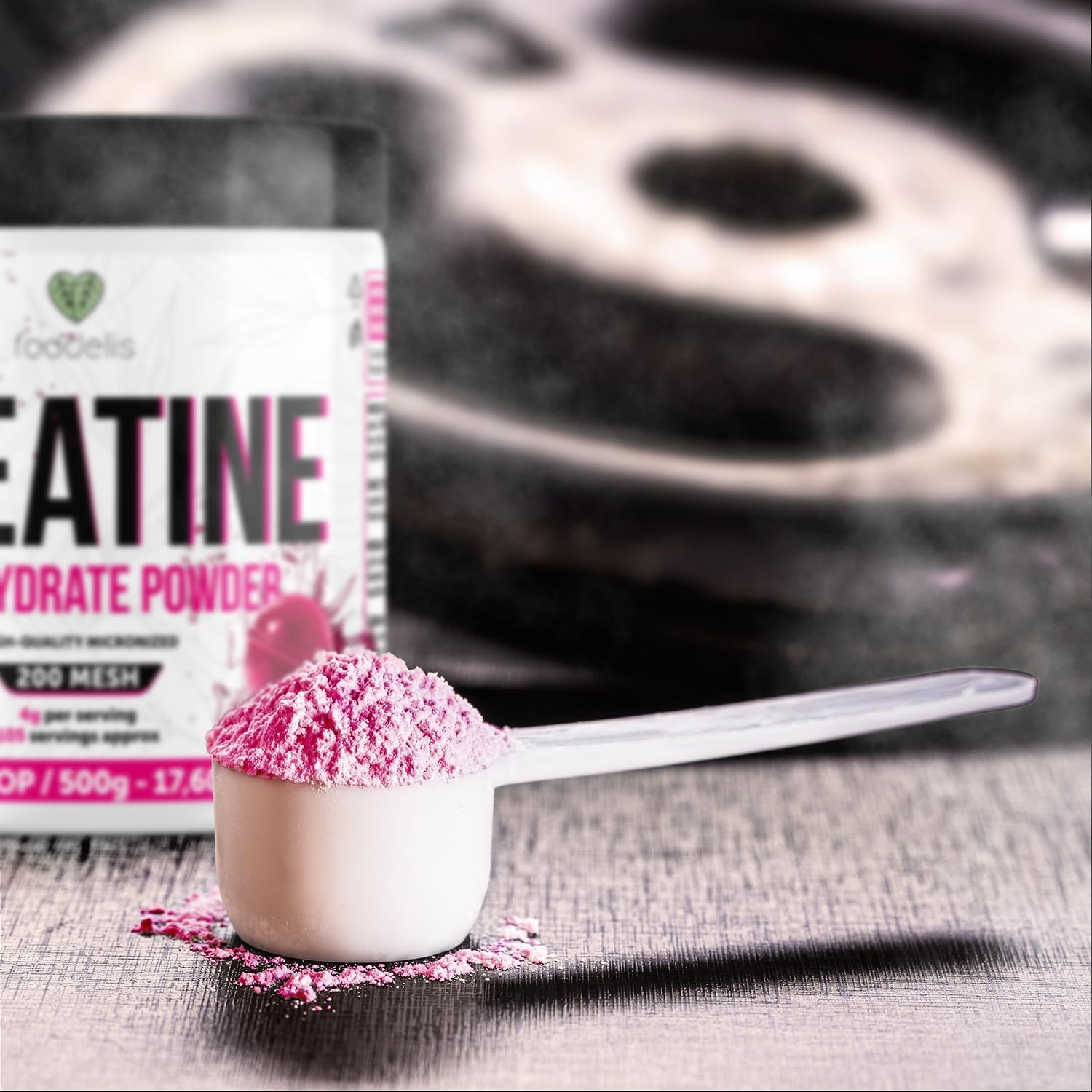 Thumbnail 3 de FOODELIS Creatina Monohidratada Lollipop 500 g