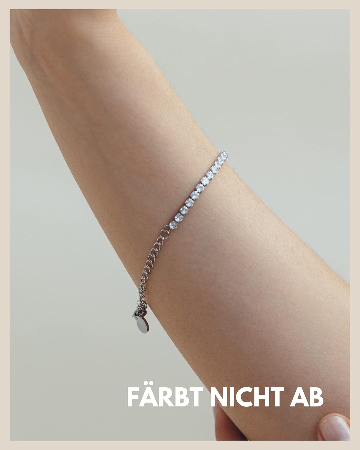 Thumbnail 1 de GD GOOD.designs Tennisarmband für Damen mit Cubic Zirkonia – Armkette in Roségold, Silber oder 18K vergoldet