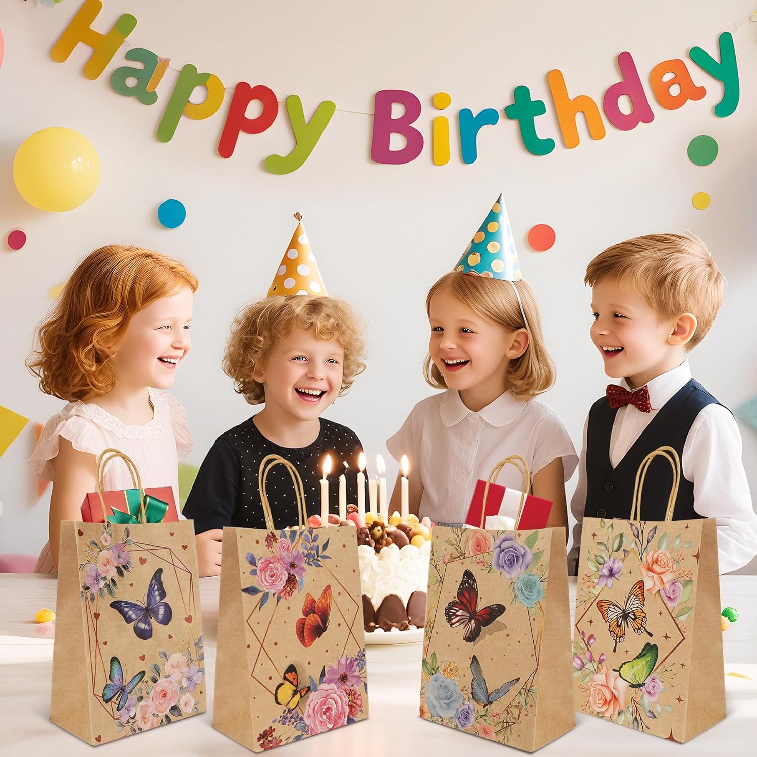 Thumbnail 3 de CSYY Schmetterling Geschenktaschen 21×15×8 cm 🎁