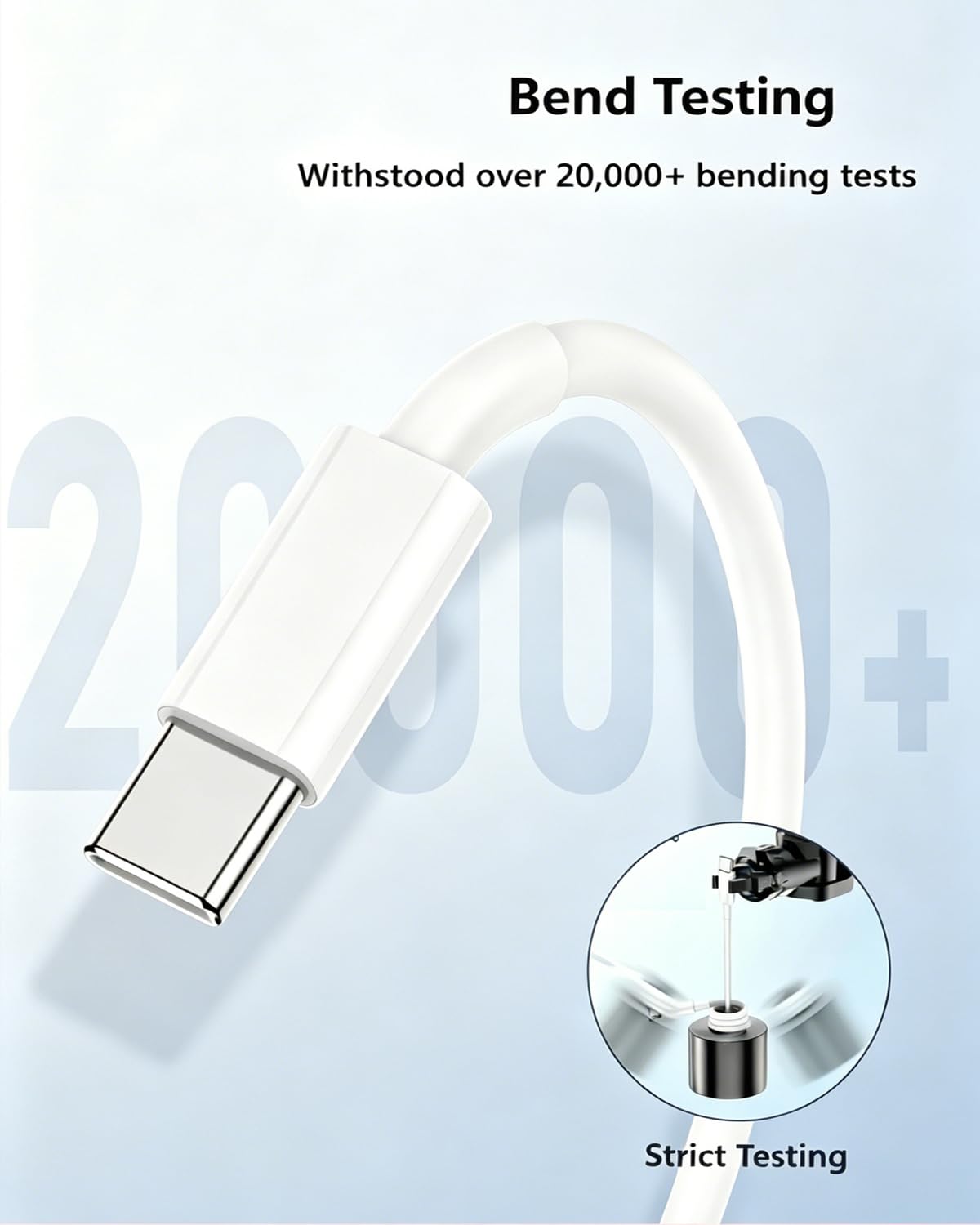 Thumbnail 3 de iPhone USB C Charger Cable 3m 2Pack — 60W USB‑C to USB‑C Fast Charge Lead
