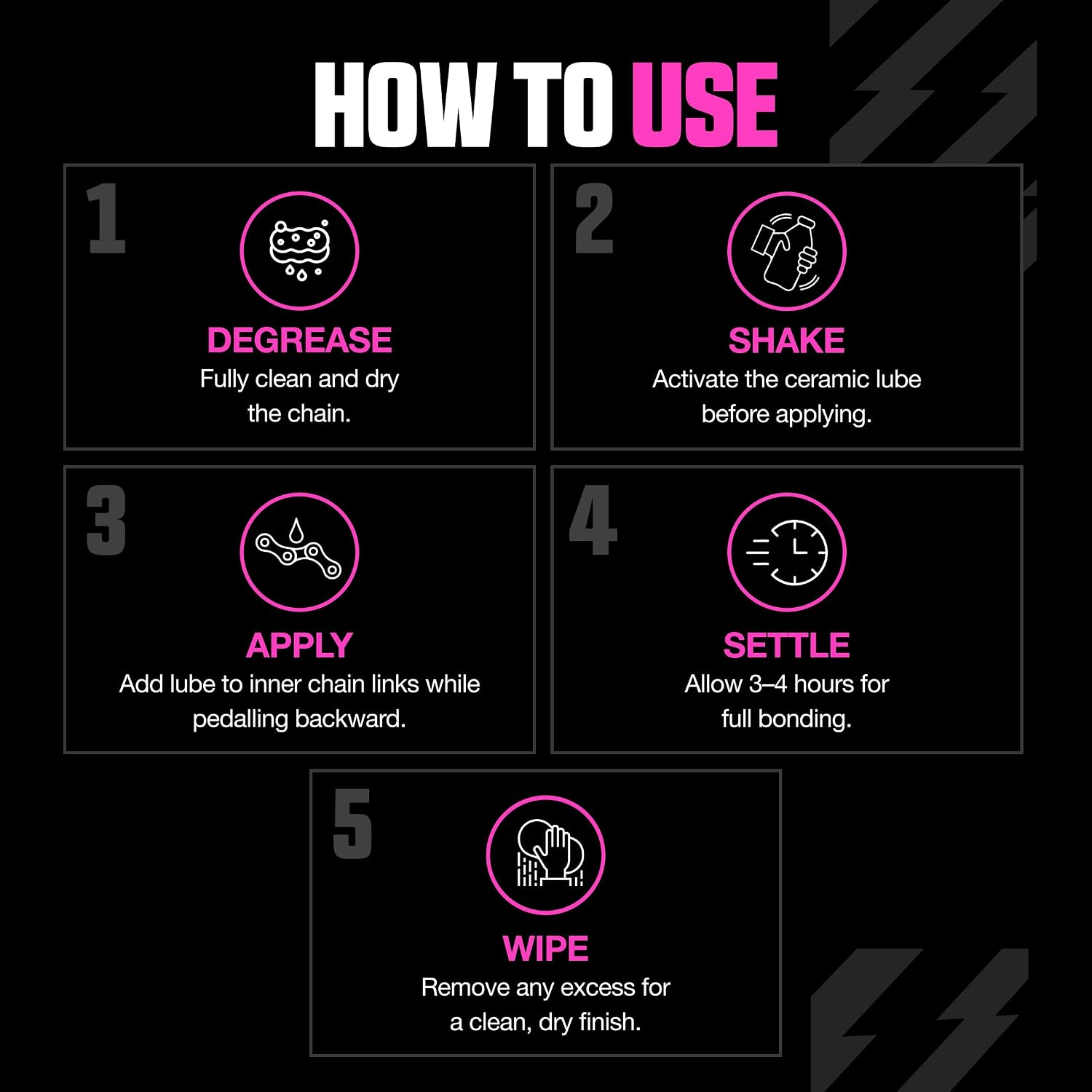 Detalle de Muc-Off eBike Dry Chain Lube 50ml, Ceramic Lubricant for Dry Weather