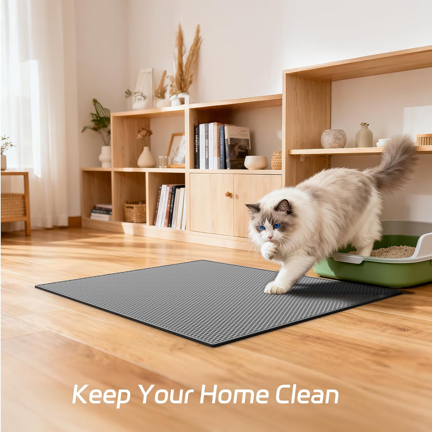 Detalle 2 de Garoopion Cat Litter Mat 90x76 cm