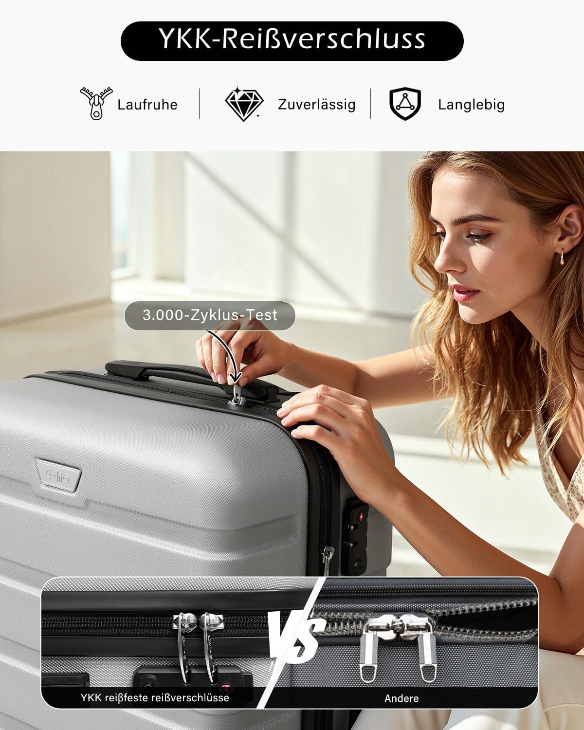 Thumbnail 3 de COOLIFE Koffer 77 cm XL 🧳