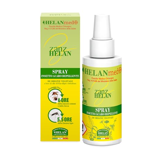 Detalle de Helan Med Zanzhelan - Spray Antizanzare Origine Vegetale 100 ml