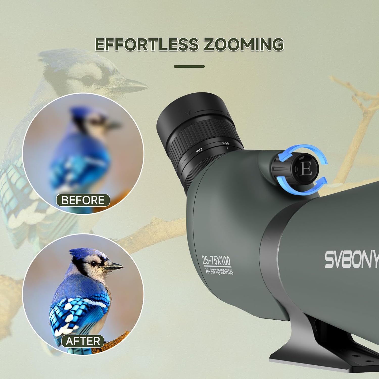 Thumbnail 6 de SV28 Spektiv 25-75x100 mm mit Zoom