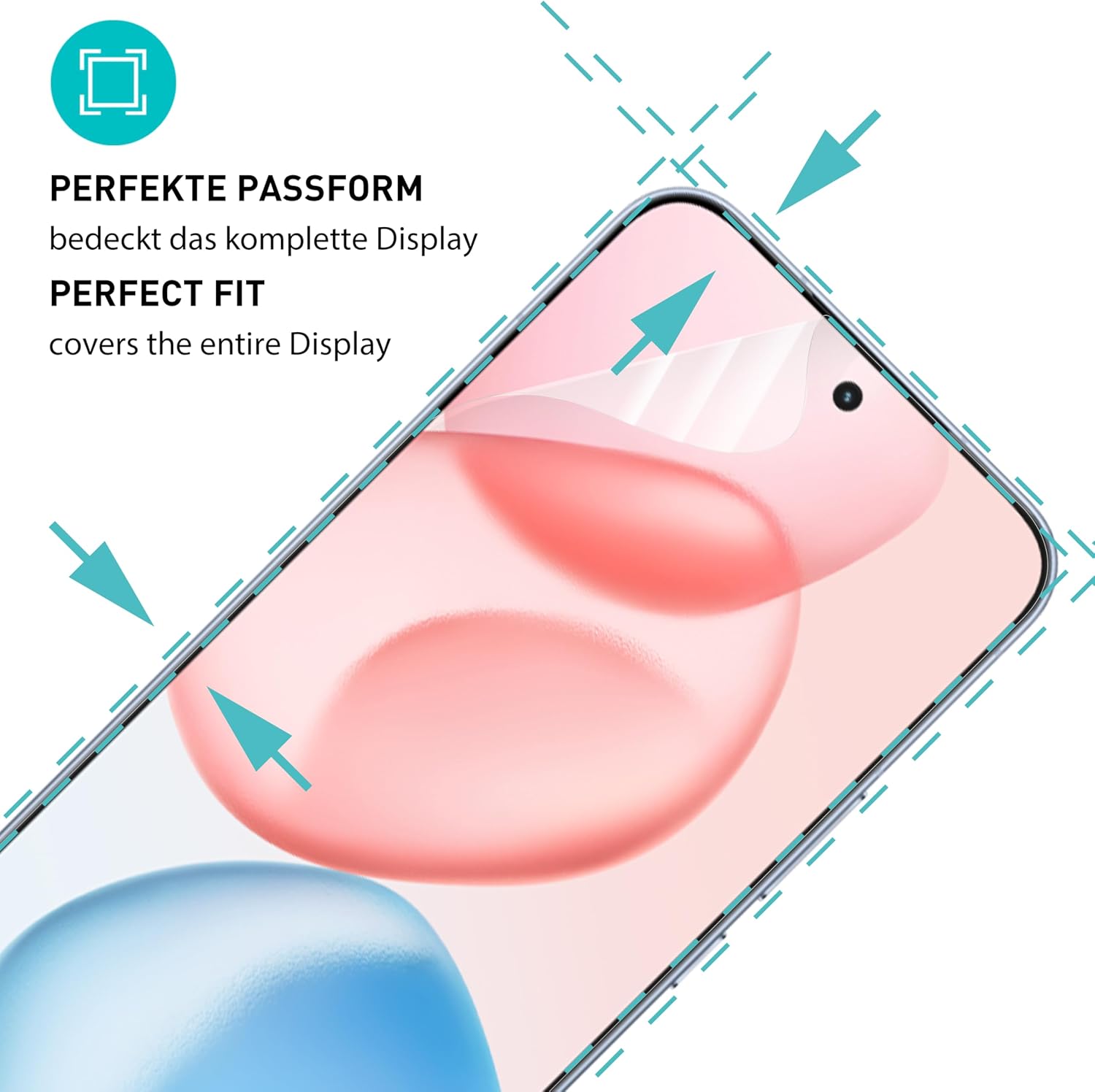 Detalle de SmarTect TPU Screen Protector for Honor 400 Pro, 2 Films and 2 Camera Glasses