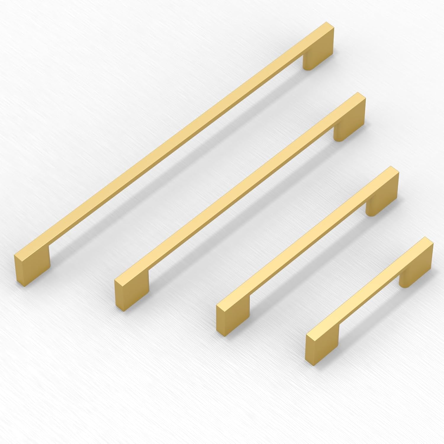 Thumbnail 5 de Talentedeco 10-Pack Brushed Gold Cabinet Pulls, 7.5-Inch Centre-to-Centre