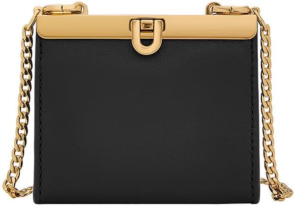 Thumbnail 4 de Borsa a mano Fossil Penrose in pelle e tessuto, clutch con tracolla regolabile e staccabile