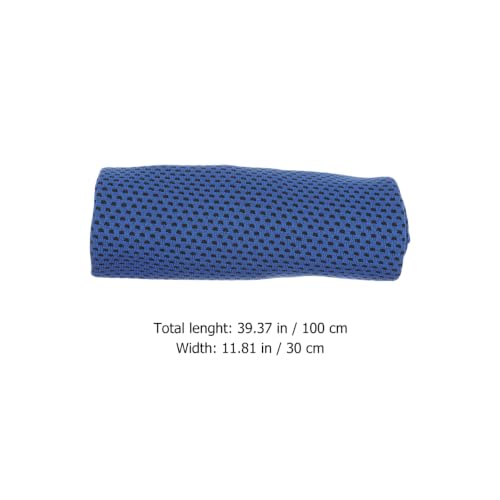 Detalle de TOYANDONA 4 Stück Kühlendes Sporthandtuch 30x100 cm – Wiederverwendbar, Polyester, atmungsaktiv und schnell trocknend