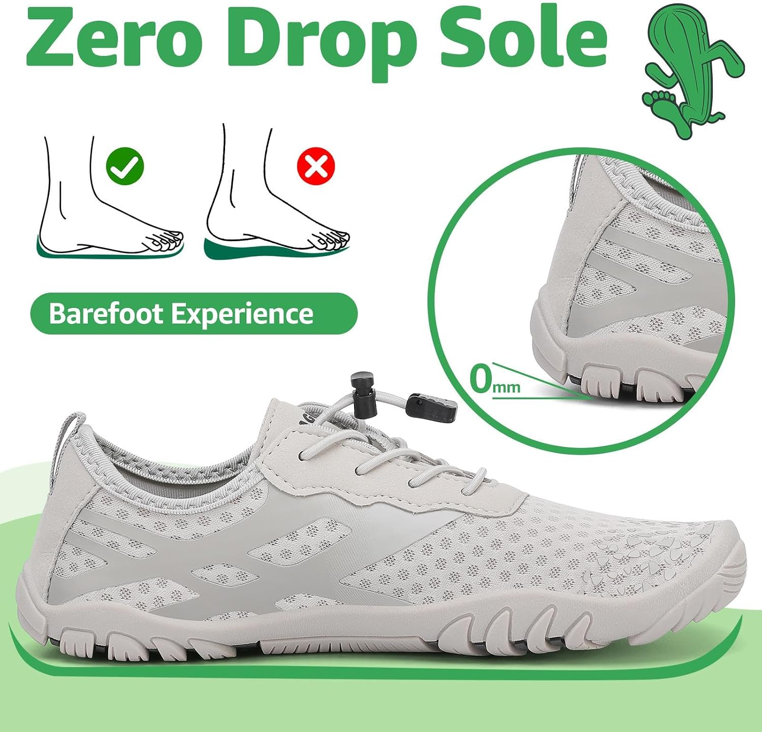 Thumbnail 3 de SAGUARO Water Shoes for Women — Barefoot Quick-Dry Aqua Sock, Lightweight & Breathable for Swimming, Beach, and Outdoor Activities