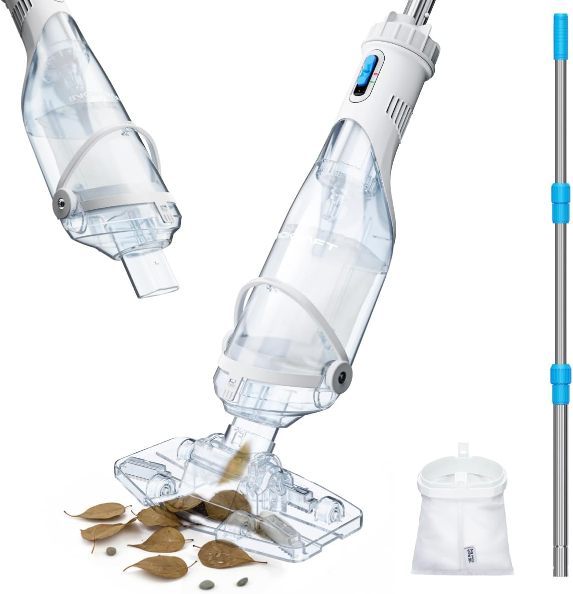 Detalle de InoKraft Cordless Pool Vacuum 18.5 GPM