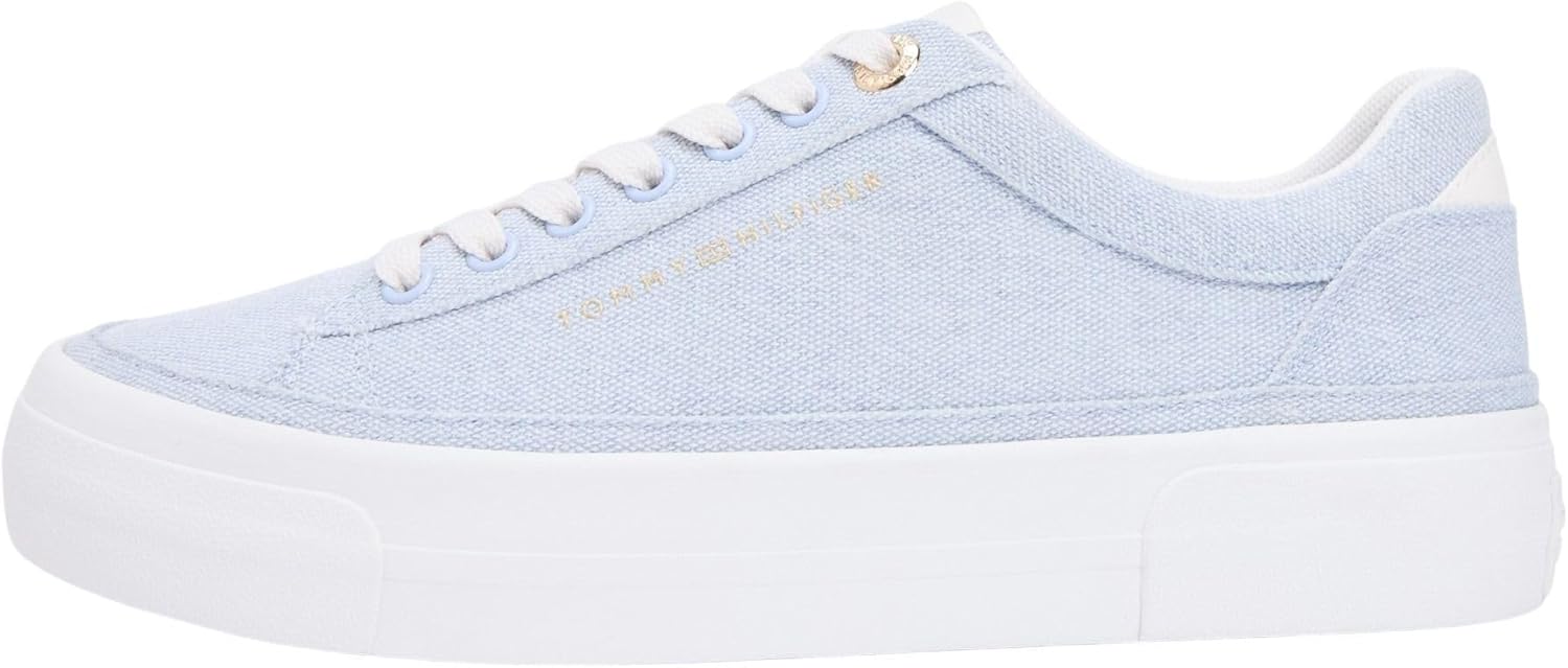 Thumbnail 6 de Tommy Hilfiger TH Foxing Platform Washed Canvas FW0FW09172 – Sneaker bassa da donna