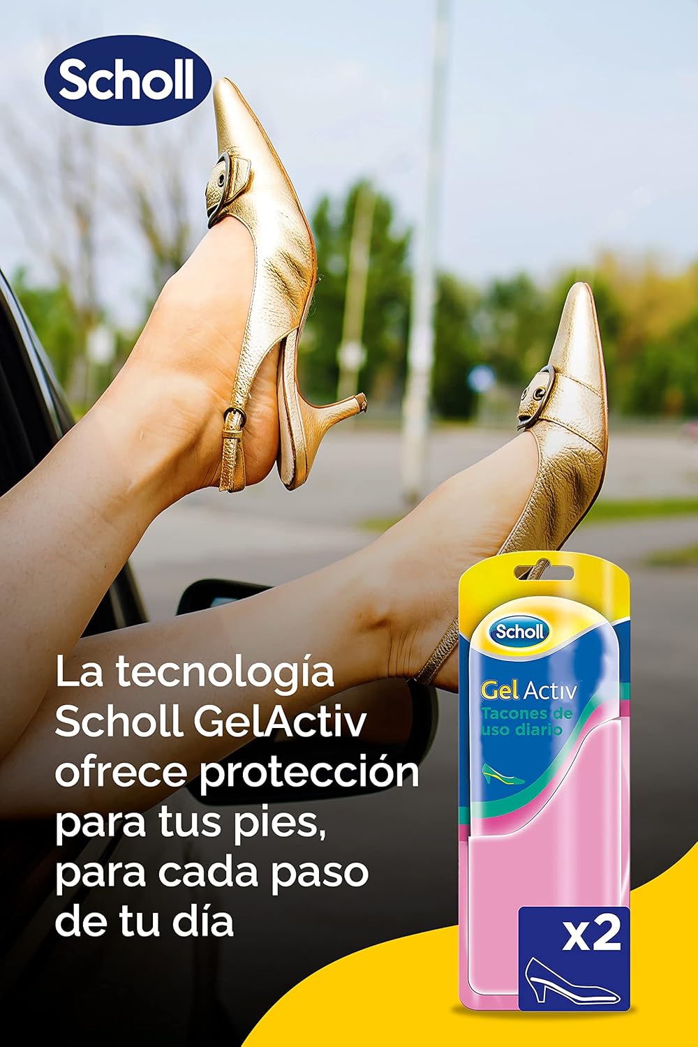 Detalle de Scholl GelActiv Plantillas Gel Mujer 35–40,5