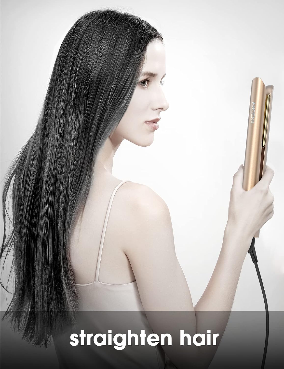 Thumbnail 6 de ANGENlL Nano Titanium 2-in-1 Hair Straightener and Curler 🎀