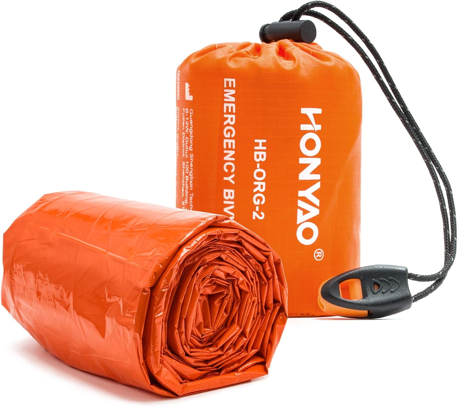 Detalle de HONYAO survival sleeping bag 91cm