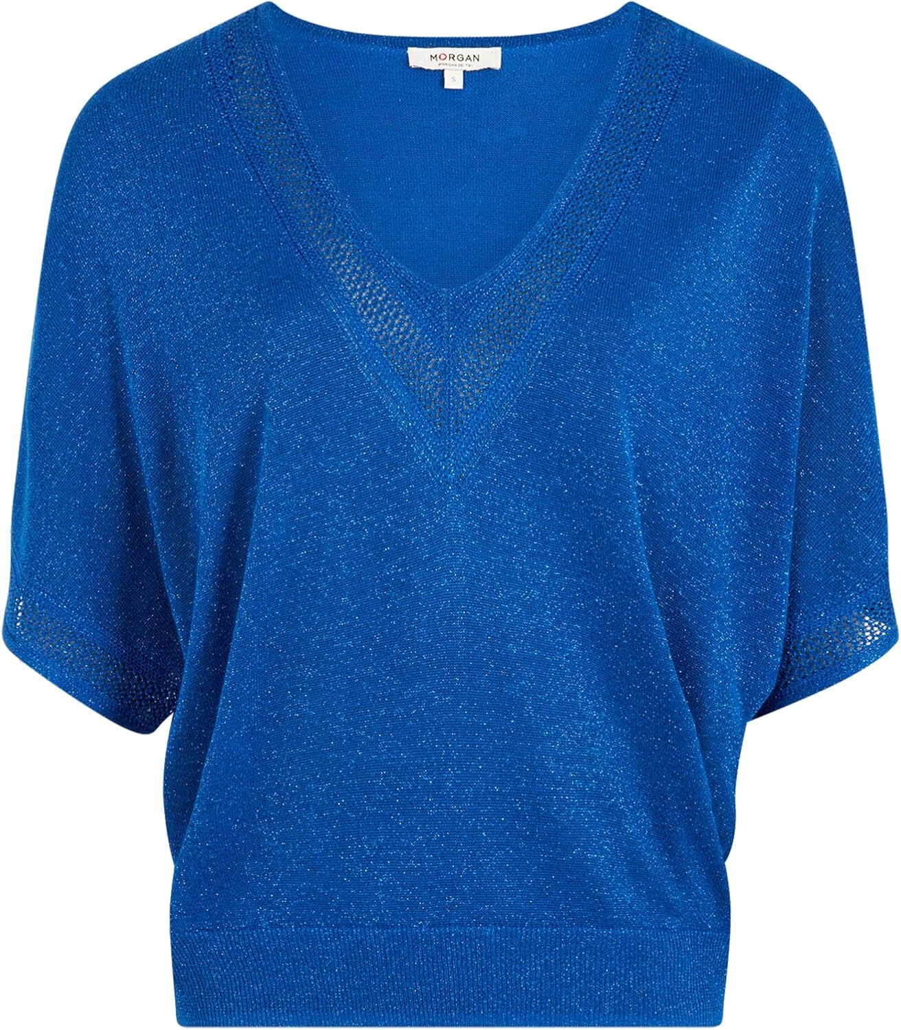 Detalle de Morgan Pull Beige Femme MCHRIS – Pull féminin au style intemporel