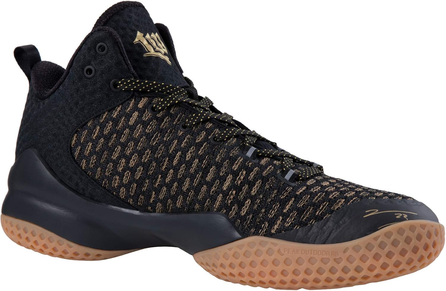Detalle de PEAK High Top Mens Basketball Shoes for Streetball (Lou Williams Streetball Master) — Breathable Outdoor Sneakers