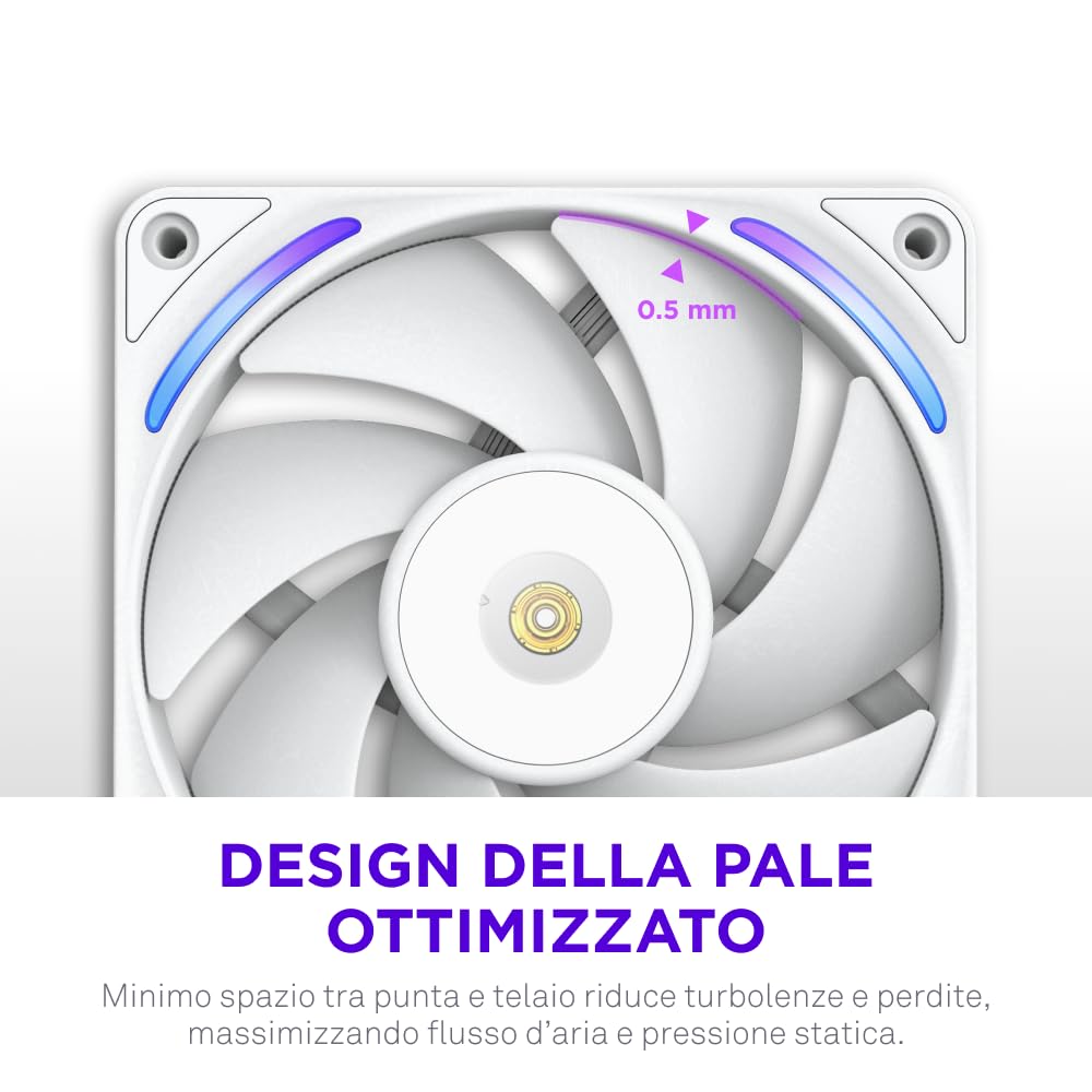 Thumbnail 3 de NZXT F120X Ventola 120mm PWM RGB