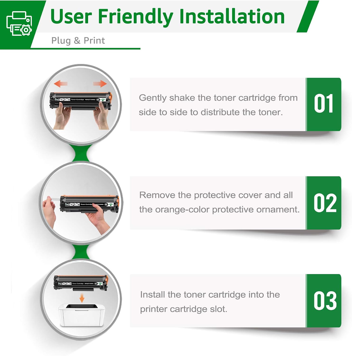 Thumbnail 3 de GREENSKY 48A Toner Cartridge