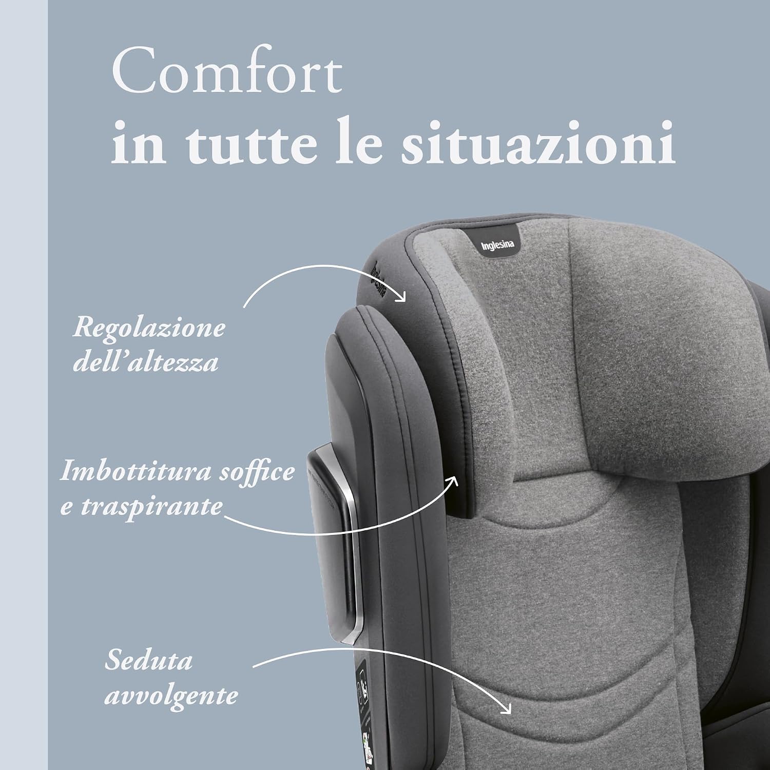Detalle de Inglesina Cartesio i-Size seggiolino auto 100-150 cm