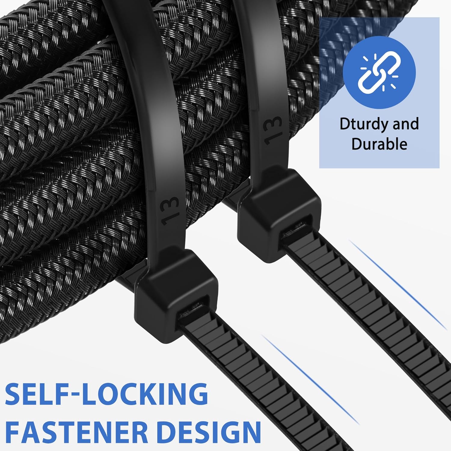 Thumbnail 5 de Haiane 1000 Kabelbinder 300 mm 🛠