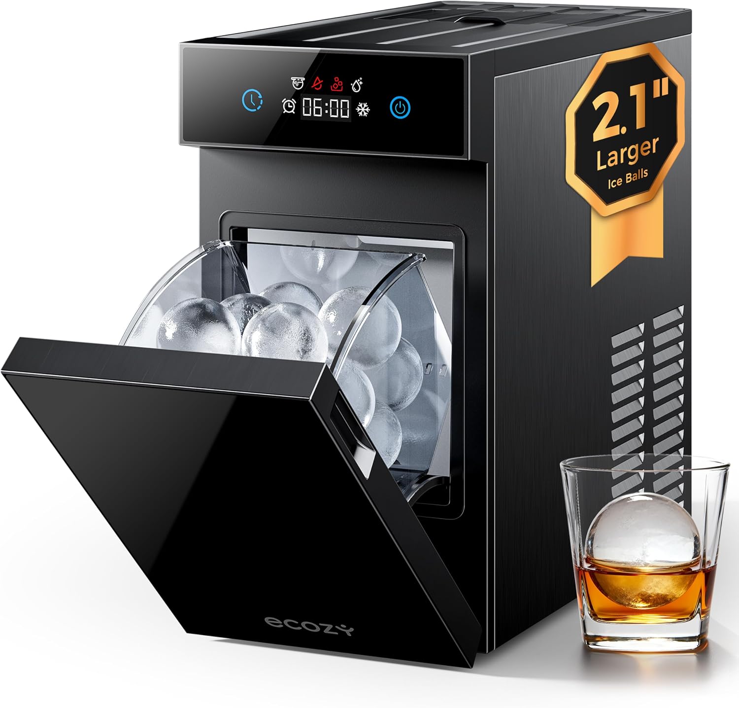 Detalle de Ecozy Ice Ball Maker, 2.1-Inch